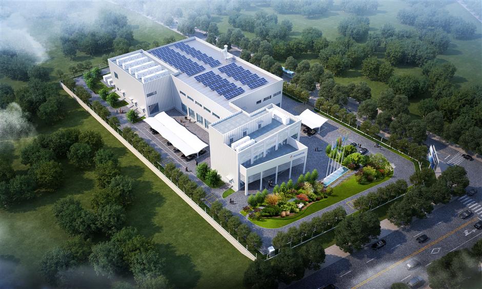 pharmaceutical giant starts work on second chinese site