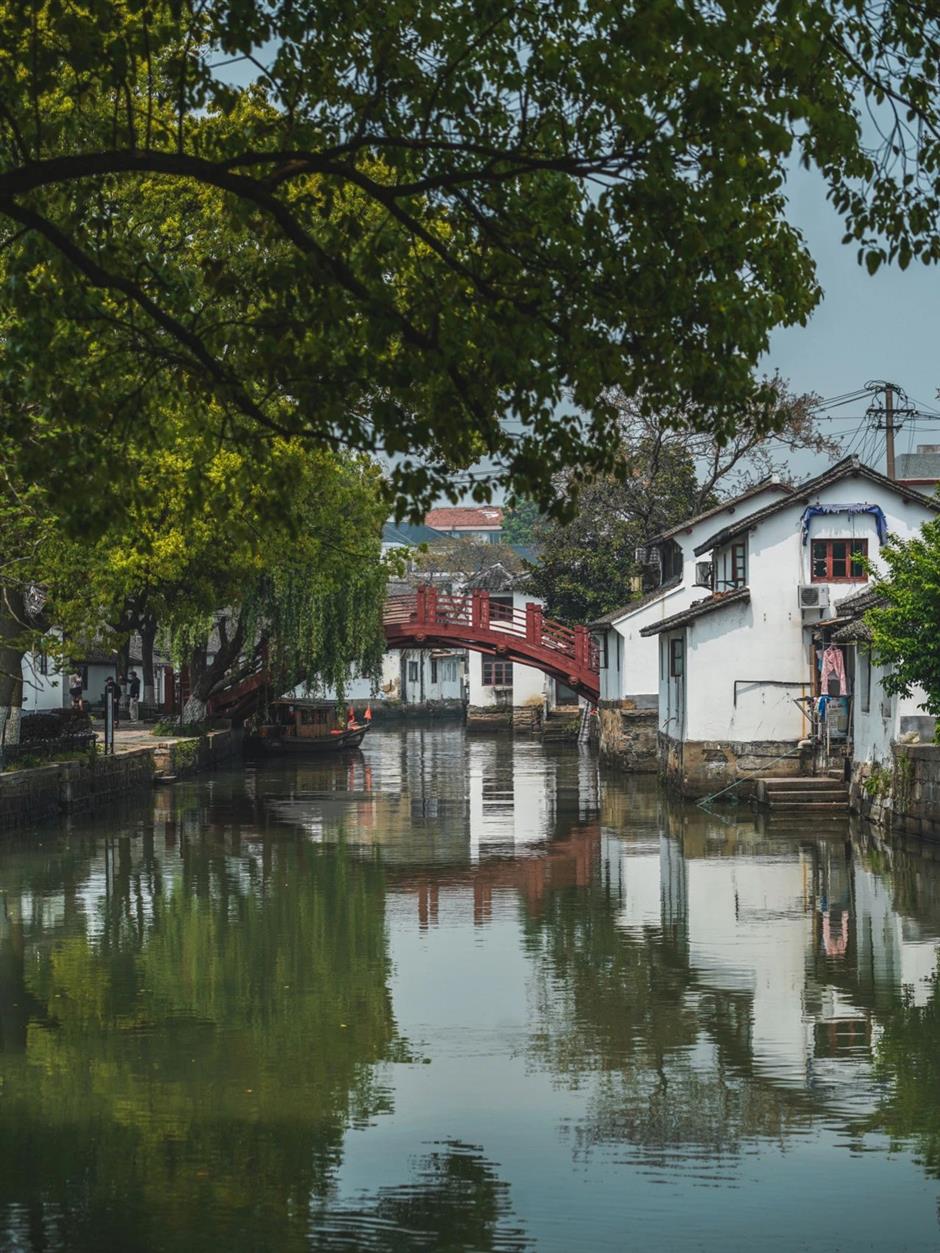 exploring shanghai's ancient towns and streets