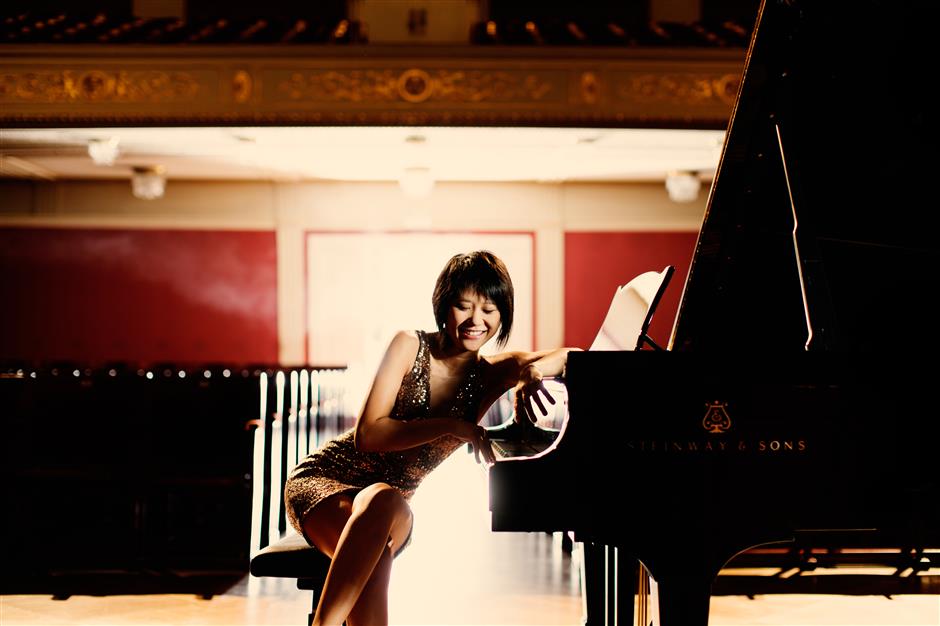 pianist yuja wang to perform with berlin philharmonic in shanghai