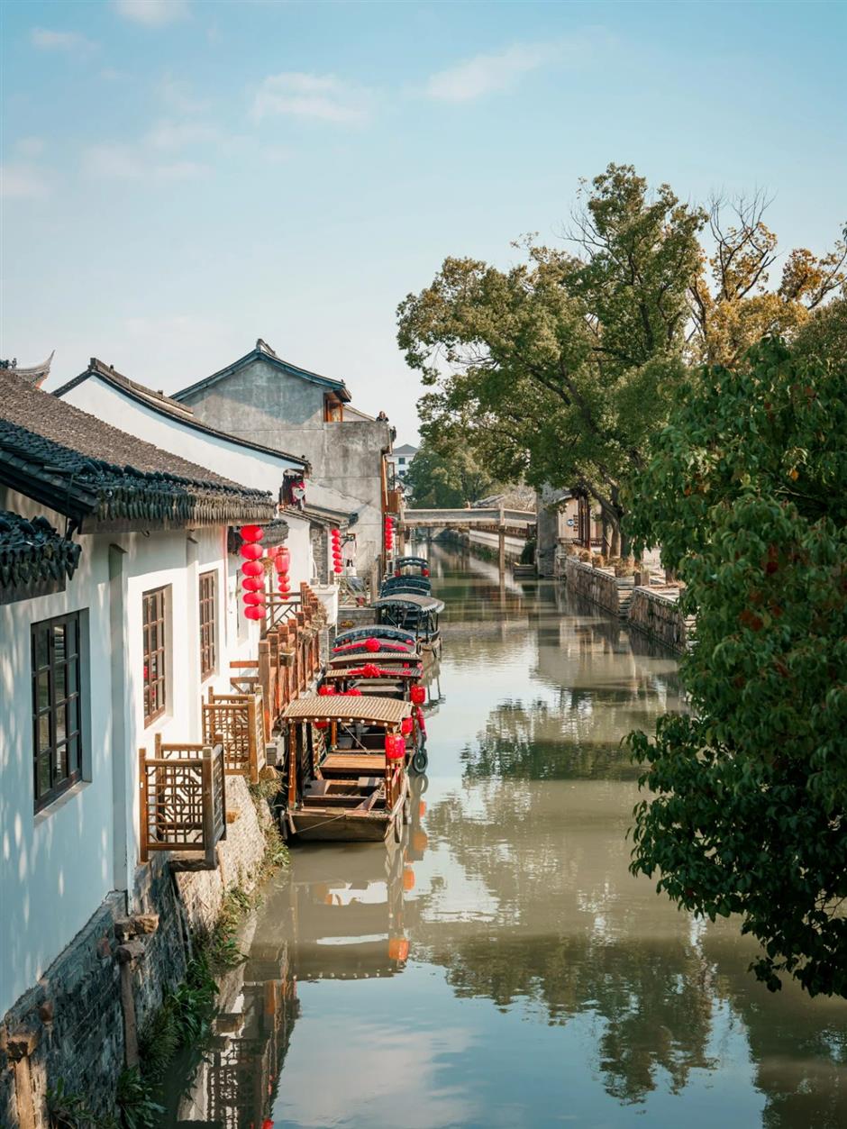 exploring shanghai's ancient towns and streets