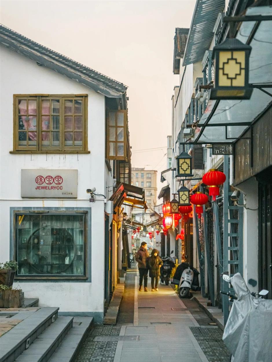 exploring shanghai's ancient towns and streets