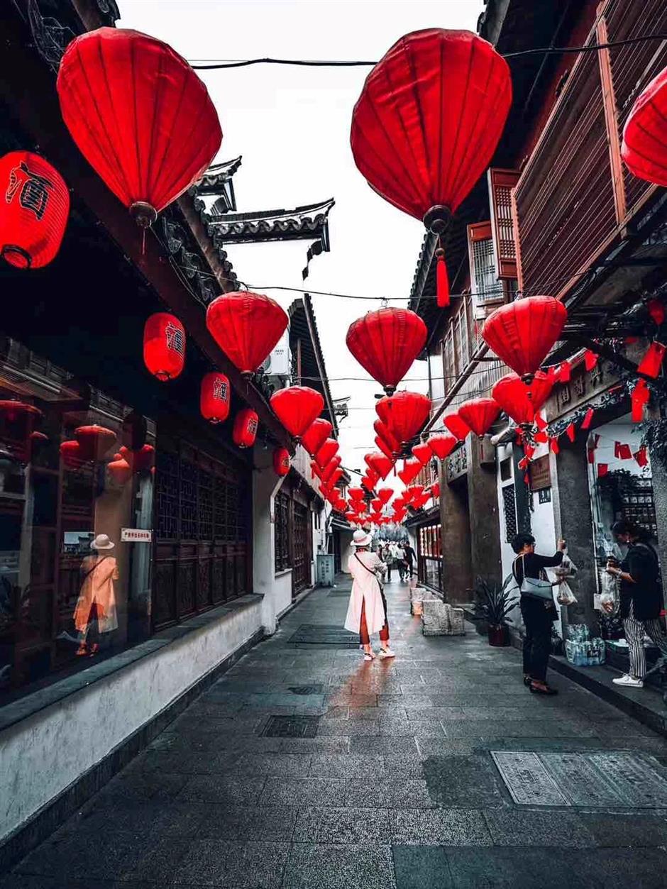 exploring shanghai's ancient towns and streets