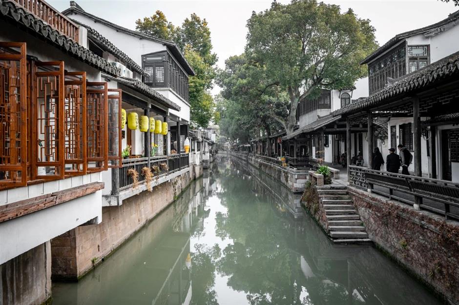 exploring shanghai's ancient towns and streets