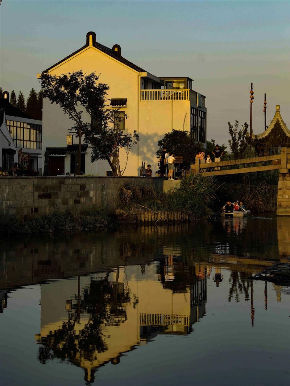 exploring shanghai's ancient towns and streets