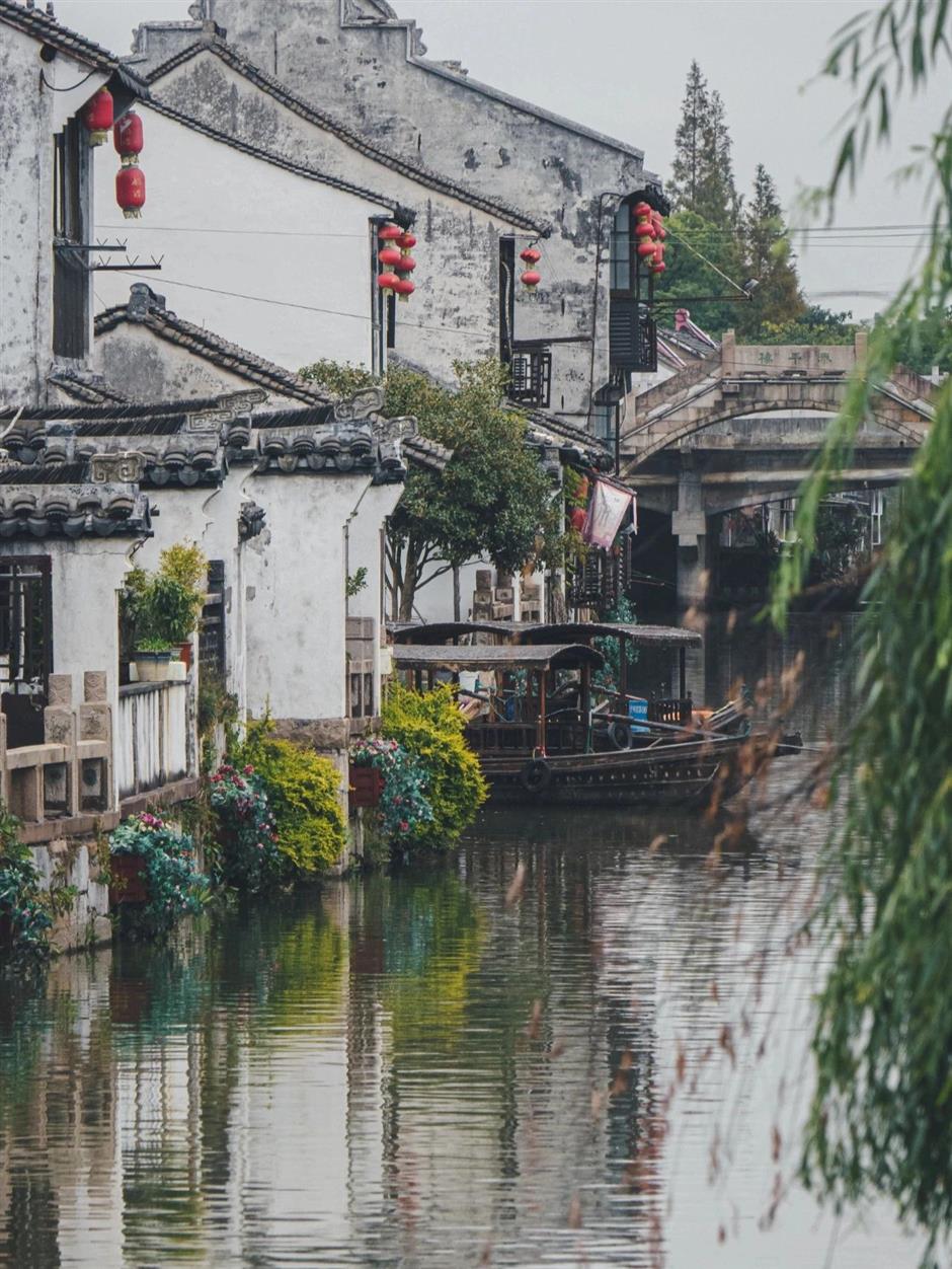 exploring shanghai's ancient towns and streets