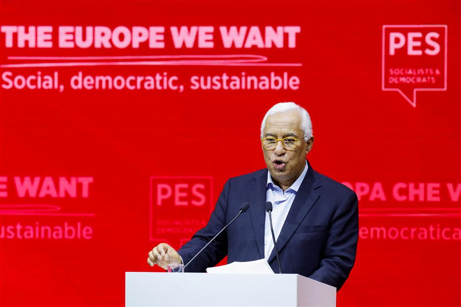 xi congratulates antonio costa on election as president of european council