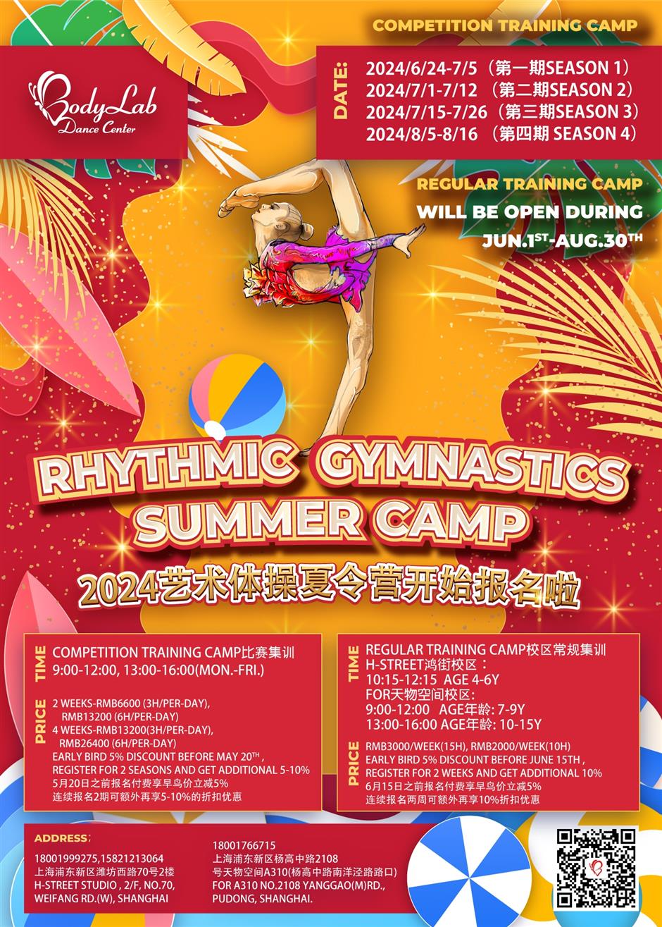 summer camp excitement for budding dancers and gymnasts