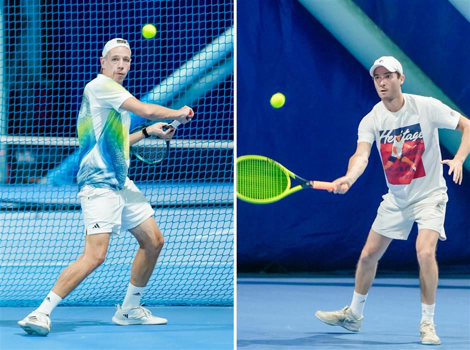 amateur tennis players turn up in shanghai for the itf masters