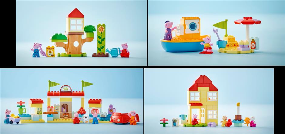 lego launches latest sets at peppa pig world of play in shanghai