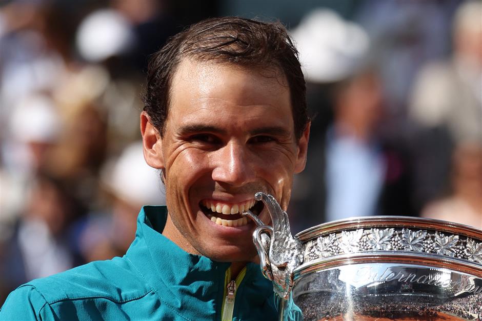 nadal beats ruud to win record-extending 14th french open title