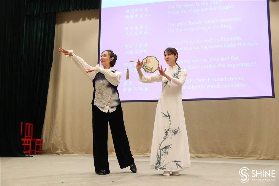 yueju opera comes to life for shanghai expats in city news service workshop