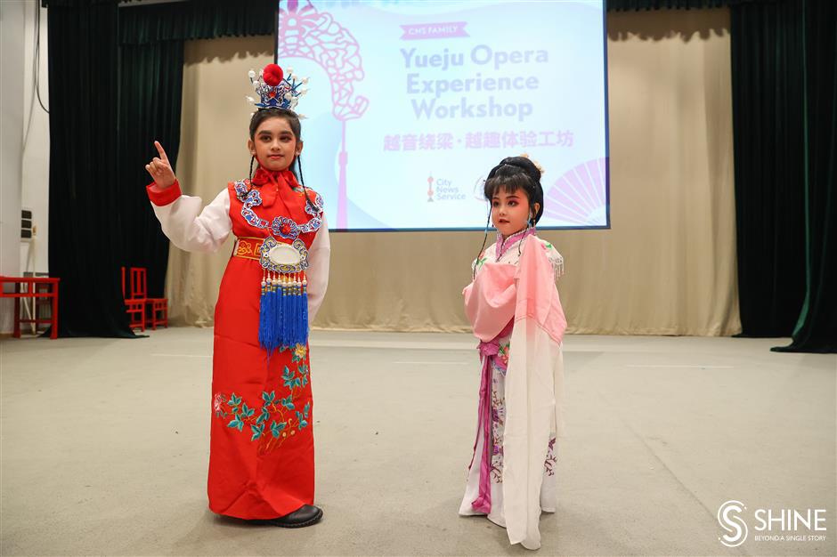 yueju opera comes to life for shanghai expats in city news service workshop