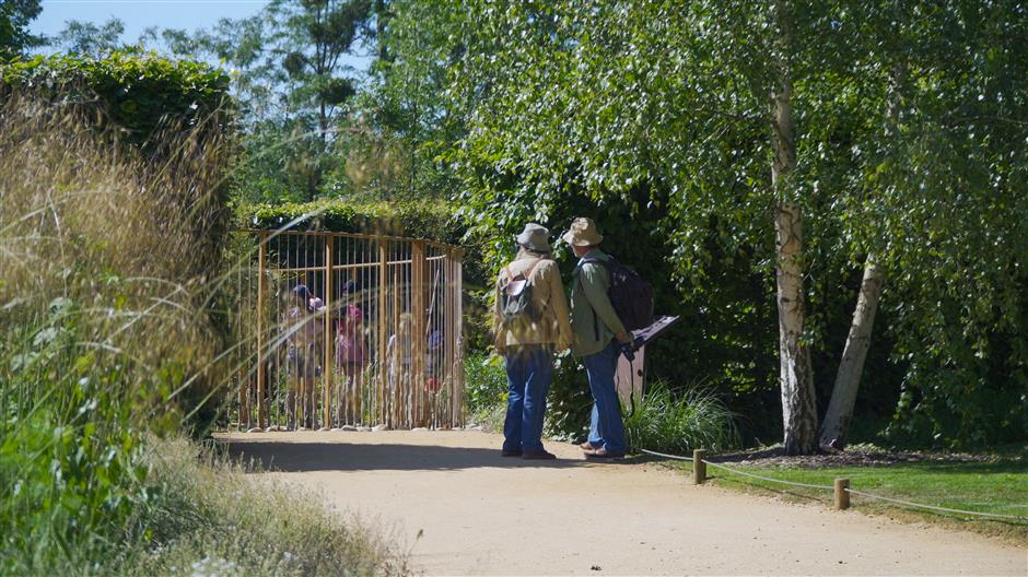 the 'garden of illusion' is a nod to taoist philosophy