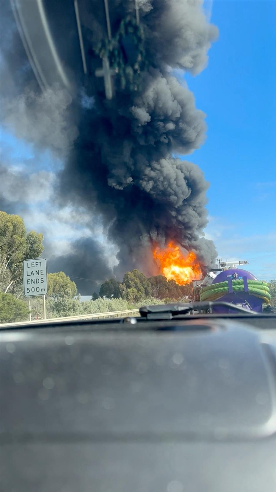 fire controlled, water contaminated after large chemical explosion shocks melbourne factory