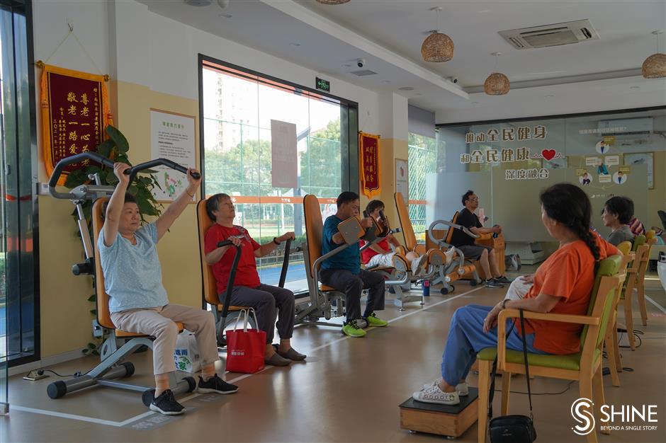 shanghai focuses on elderly and disabled in sports facility planning