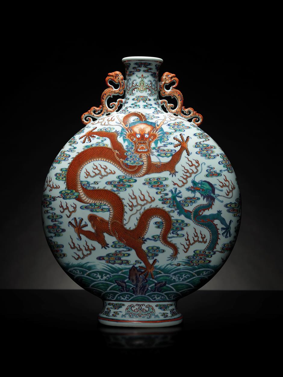 christie's auction house previews its spring highlights in shanghai