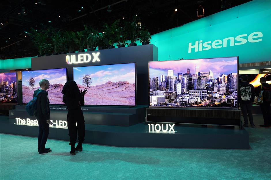 chinese tv brands showcase latest display innovations at ces 2024