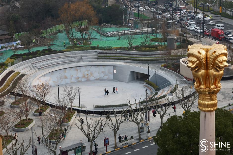 shanghai to beat even new york city with new apple store