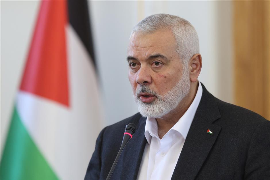 hamas leader ismail haniyeh's 3 sons killed in israeli raid