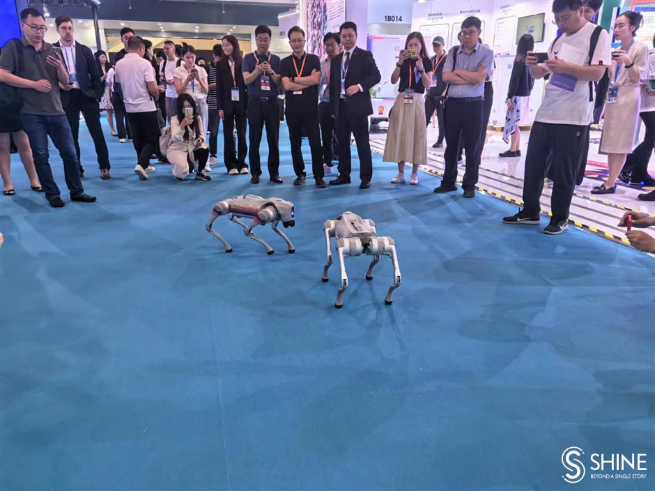 innovations galore! shanghai's biggest sci-tech fair draws crowds