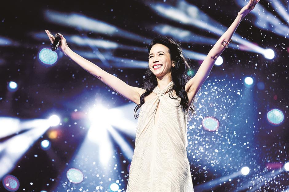 karen mok to kick off world tour in shanghai