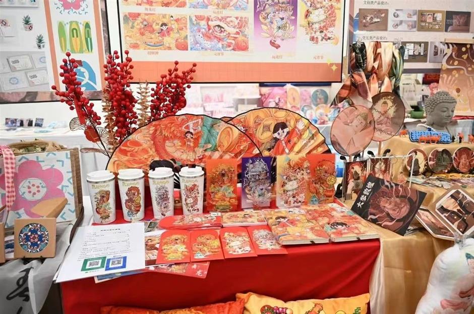 creative works of lida university's design students on display in songjiang