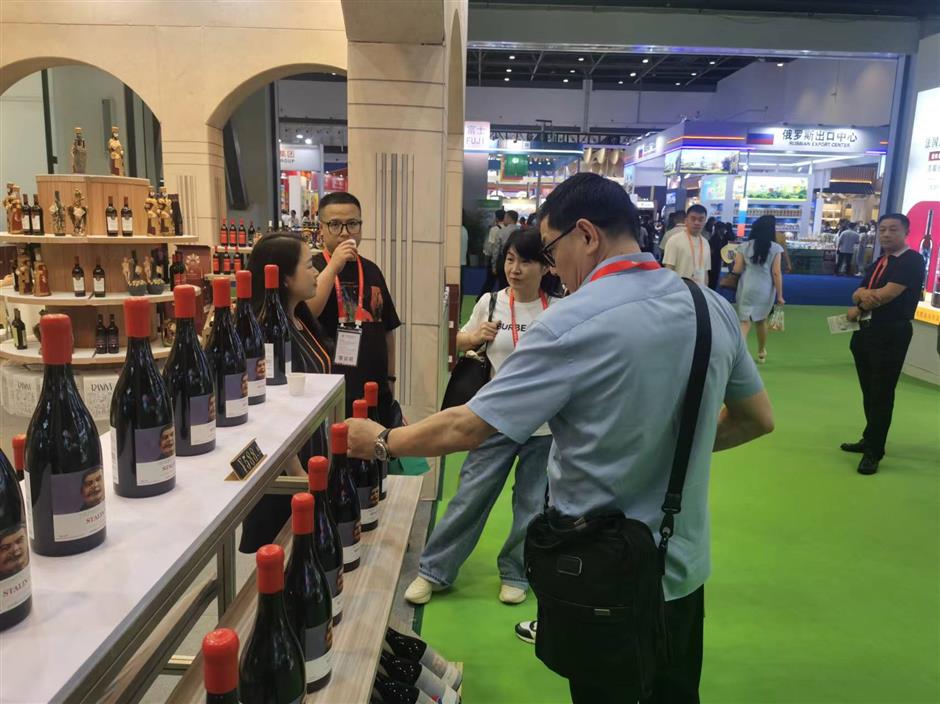 georgian wine cup spills over on chinese mainland