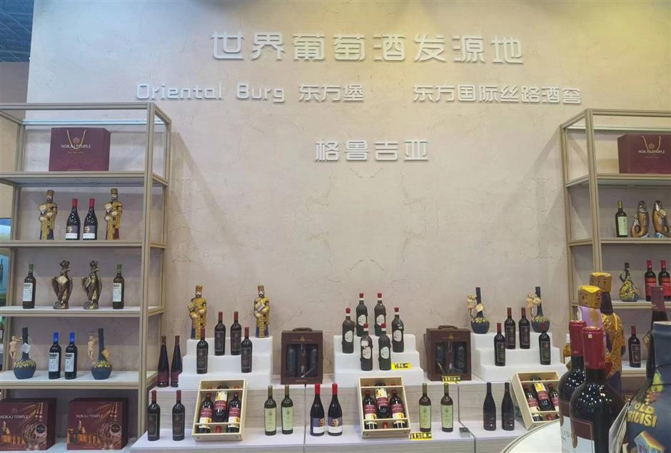 georgian wine cup spills over on chinese mainland