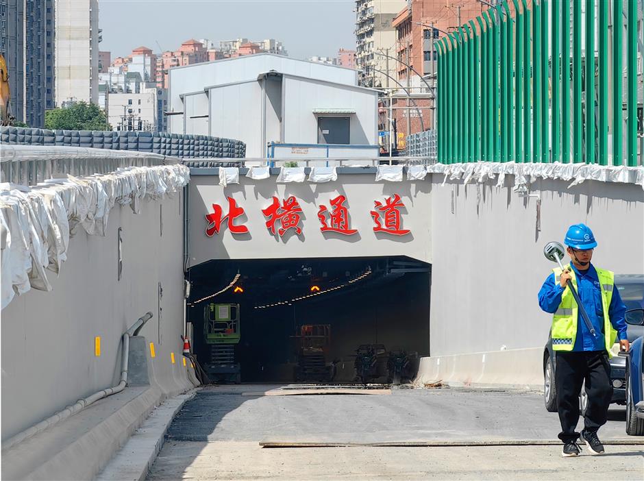 beiheng passage nears completion after a decade of construction