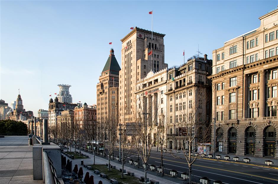 shanghai's iconic architecture showcased as 'city of design' takes shape