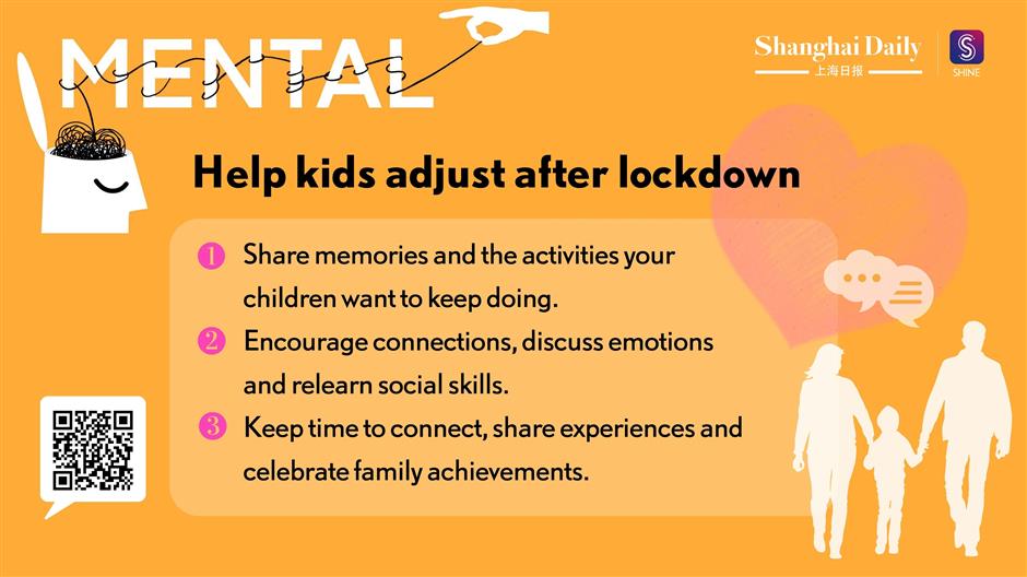 helping kids adjust after lockdown, with sarah harking