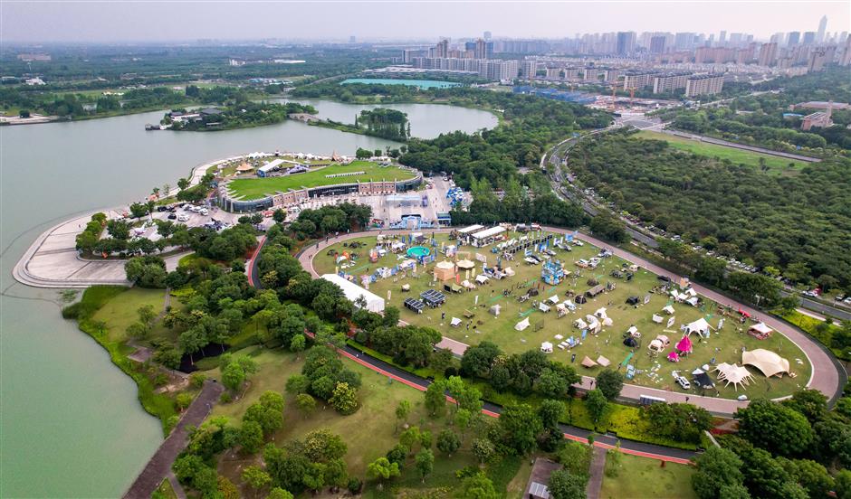 experience the outdoors at haining camping festival