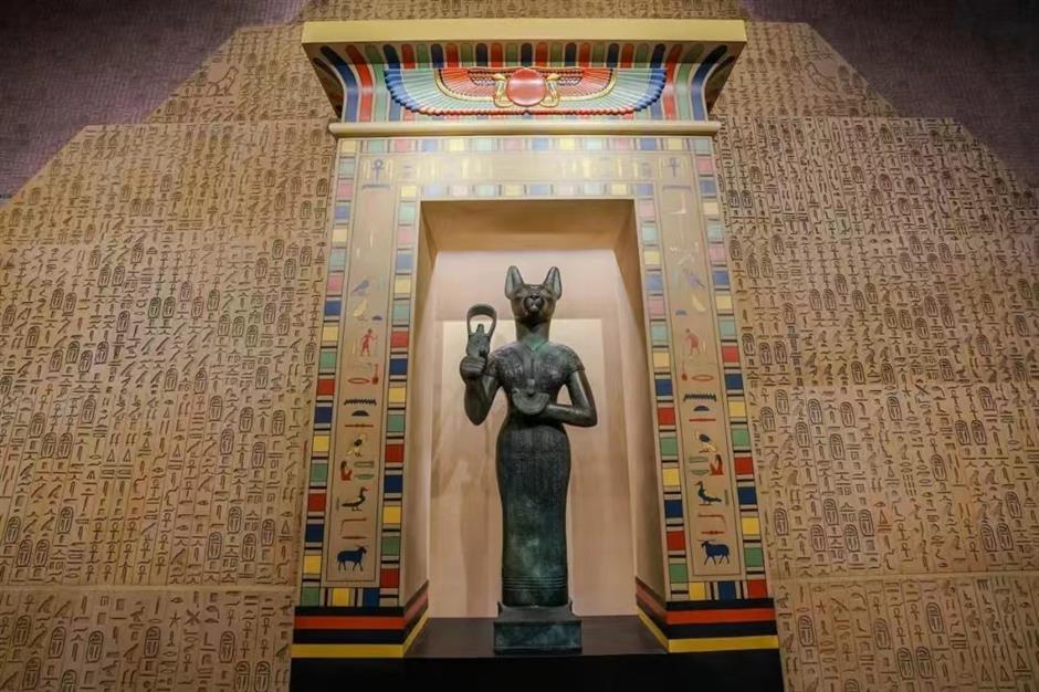 egyptian exhibition a sight to behold at shanghai museum