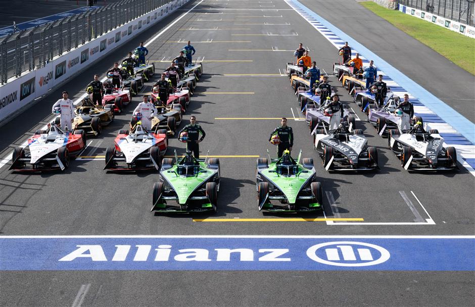 track tension mounts as shanghai gears up for formula e net-zero races