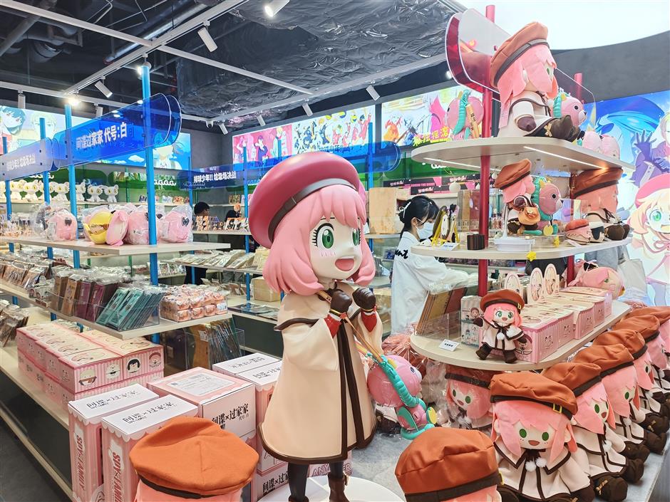 new anime-themed store opens at bailian zx