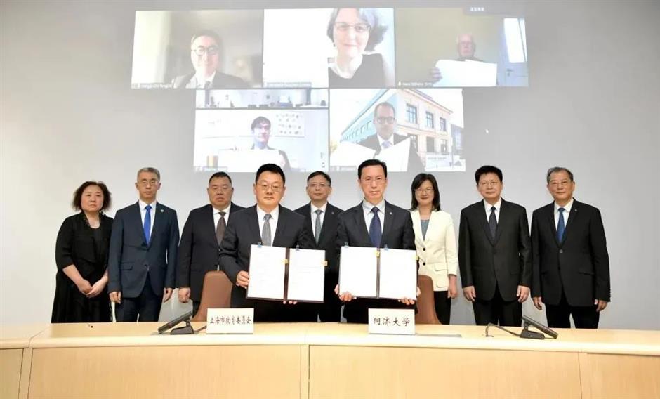 shanghai to set up universities with germany, uk