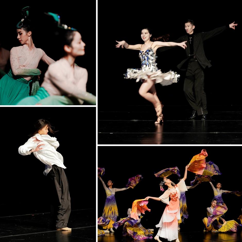 dance center celebrates lantern festival with charity performances