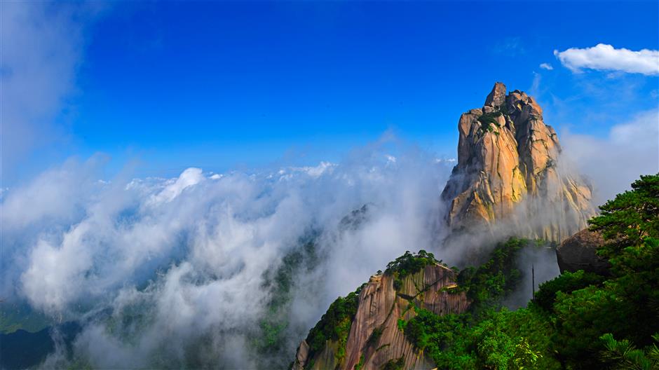 cities close to picturesque mt huangshan eye tourism and investment