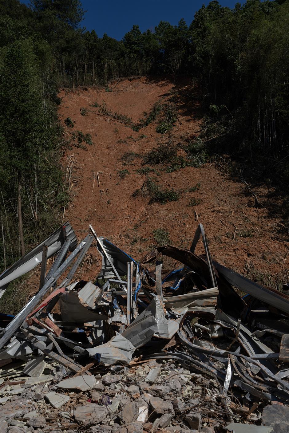 6 feared dead in landslides in fujian