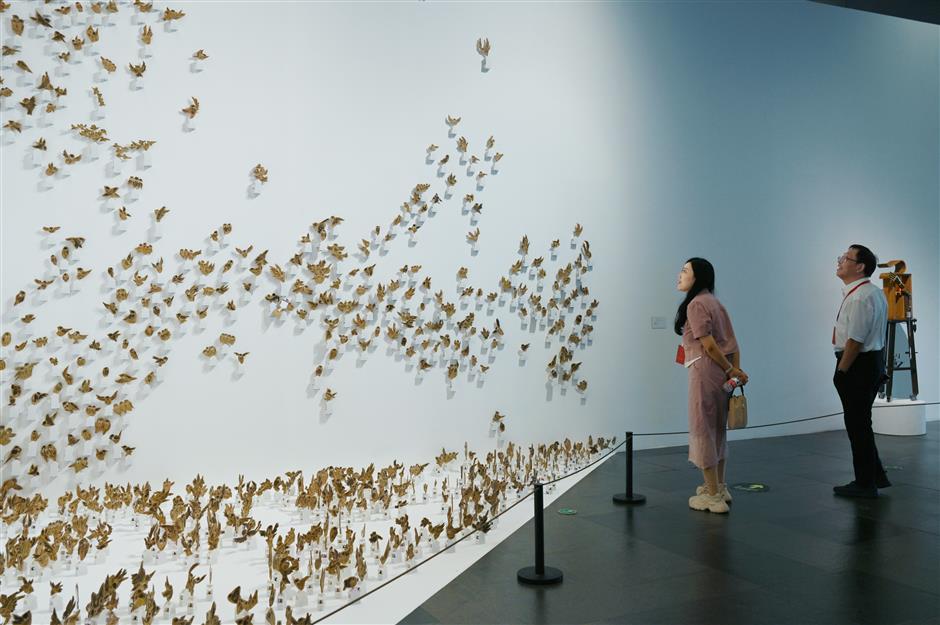 14th national exhibition of fine arts showing at china art museum