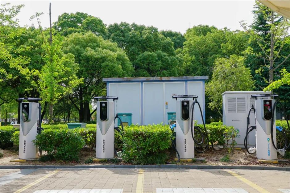 new charging station showing the power to succeed