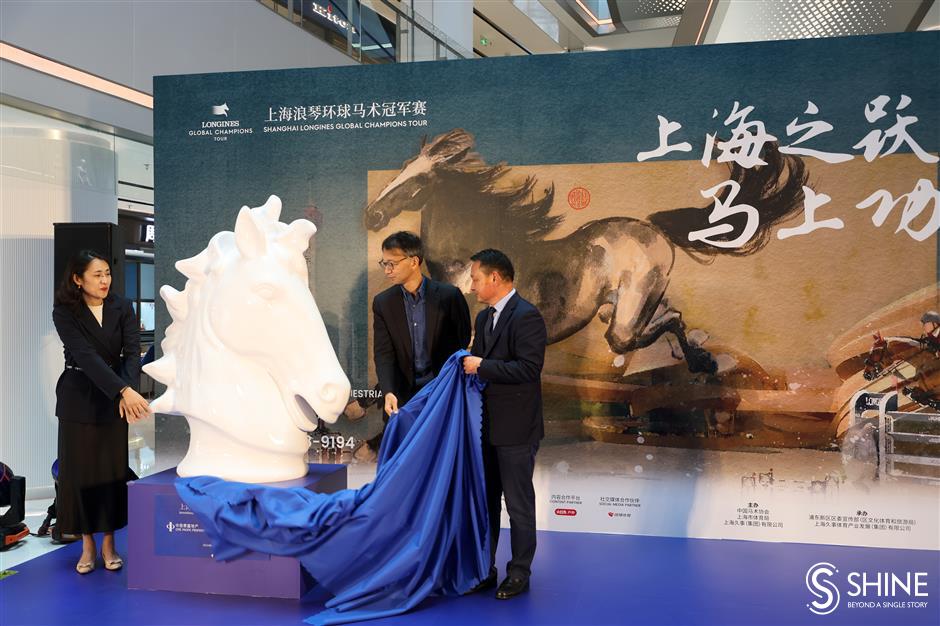 art exhibition welcomes the longines global champions tour