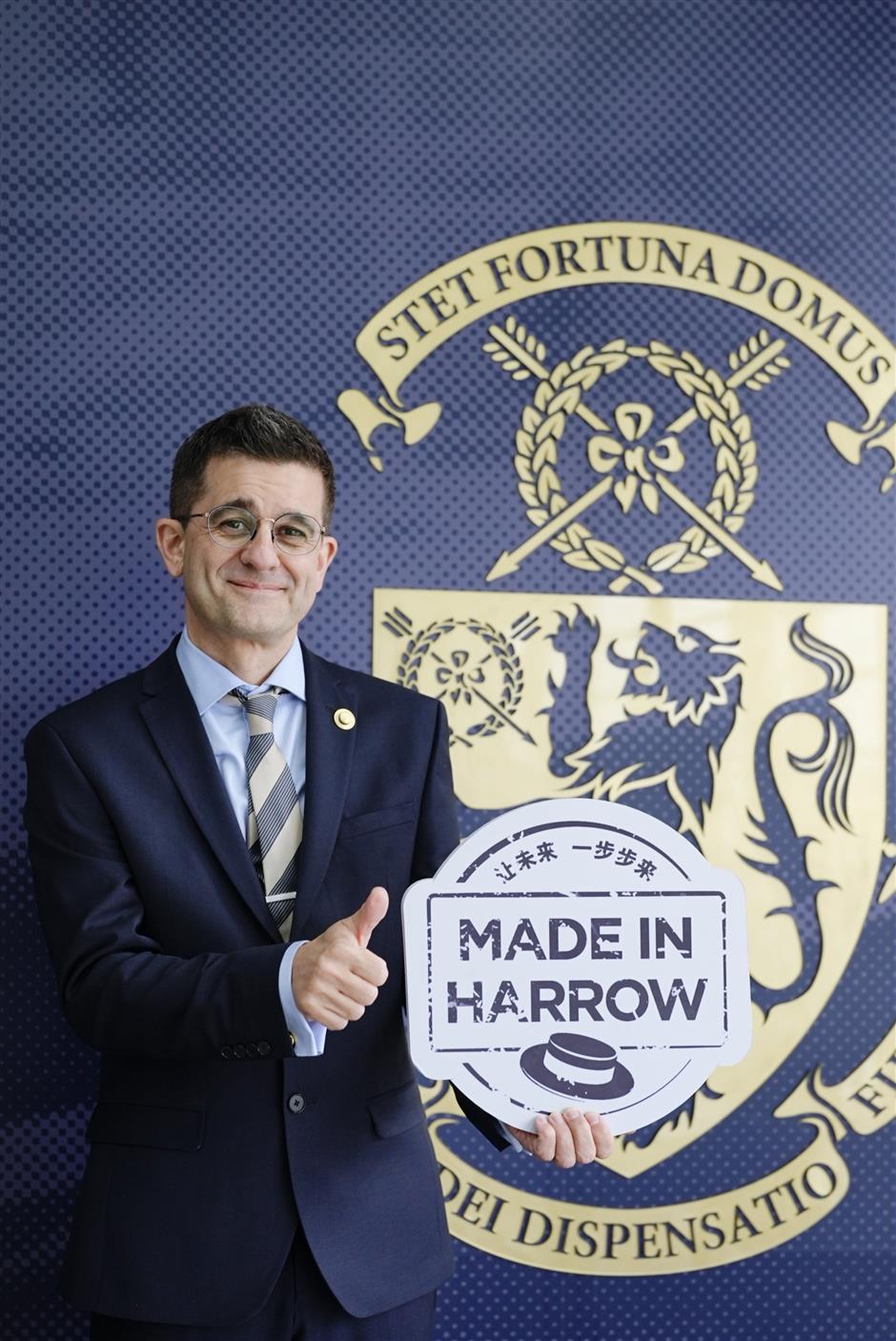 new harrow shanghai headmaster settles into role