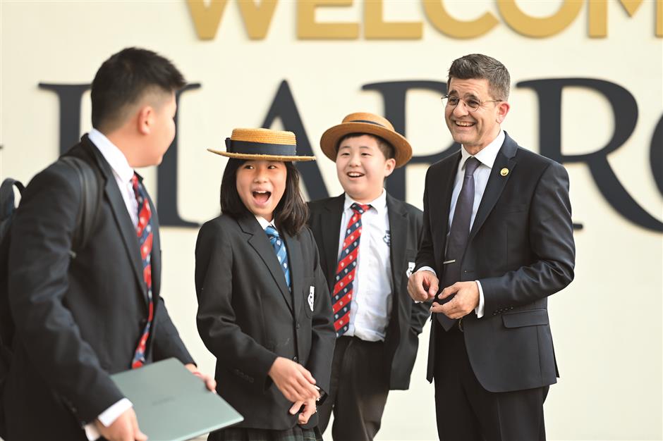 new harrow shanghai headmaster settles into role