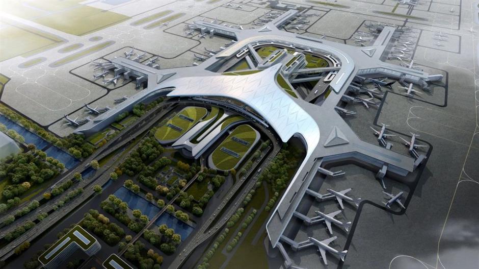 construction of t3 terminal at pudong airport should start this year