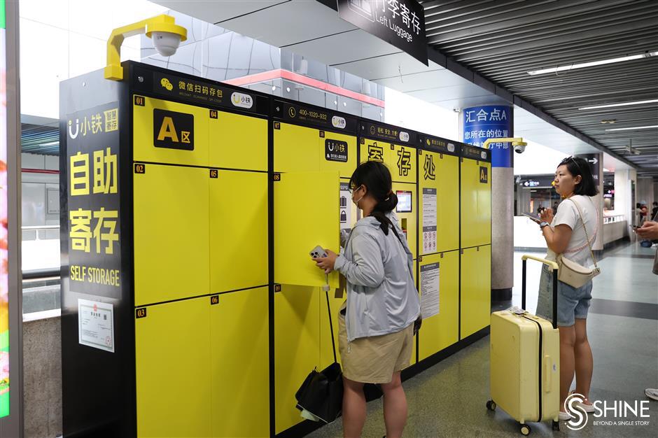 luggage lockers at city metros prove popular