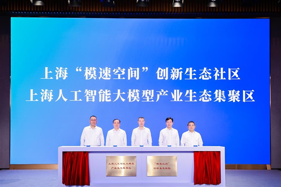 first incubation hub for ai foundation models unveiled in xuhui