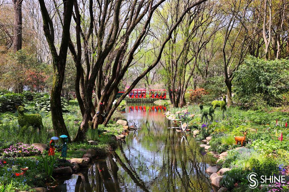 gongqing forest park set to open forest flower exhibition