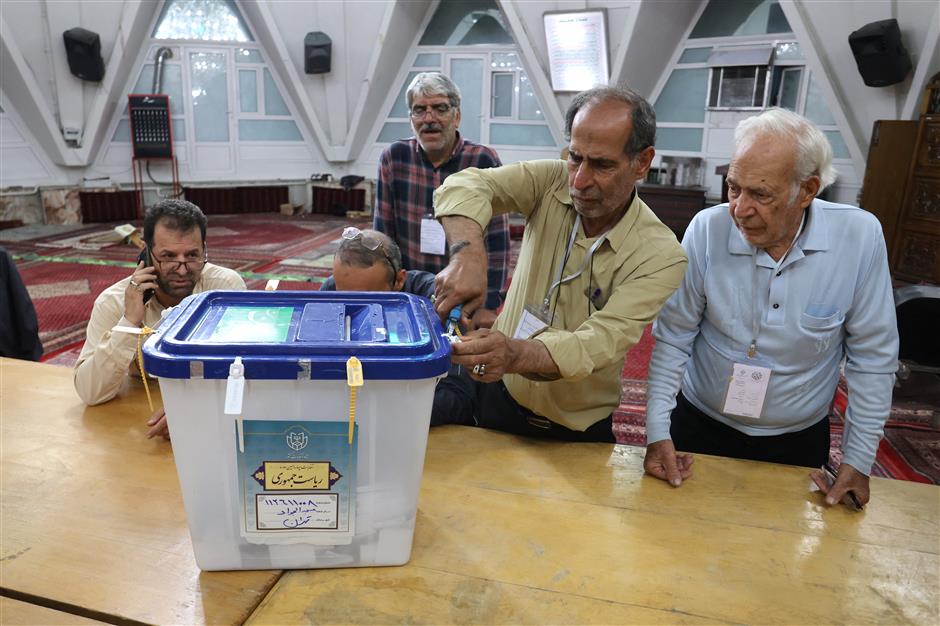 voting ends in iran's 14th presidential election