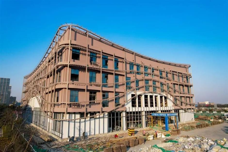 another phase complete in construction of songjiang district archives